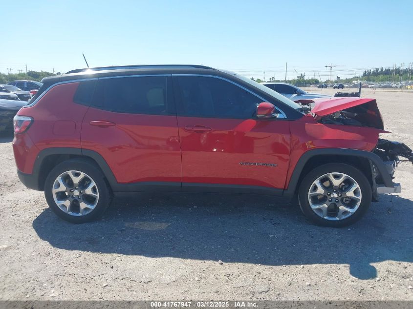 2021 Jeep Compass Limited Fwd VIN: 3C4NJCCB0MT577265 Lot: 41767947