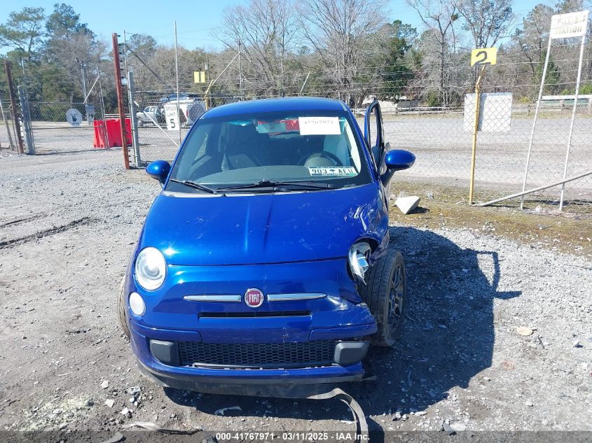 2013 Fiat 500 Pop VIN: 3C3CFFAR2DT752002 Lot: 41767971