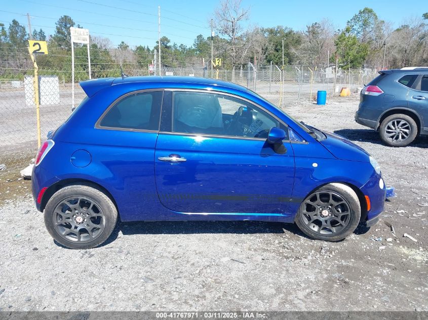 2013 Fiat 500 Pop VIN: 3C3CFFAR2DT752002 Lot: 41767971