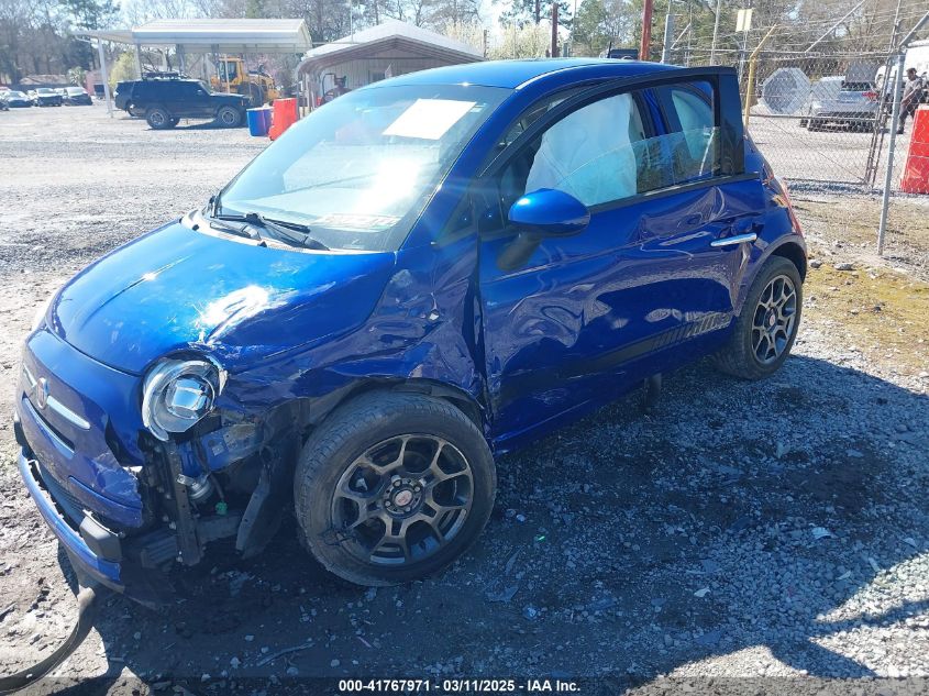 2013 Fiat 500 Pop VIN: 3C3CFFAR2DT752002 Lot: 41767971