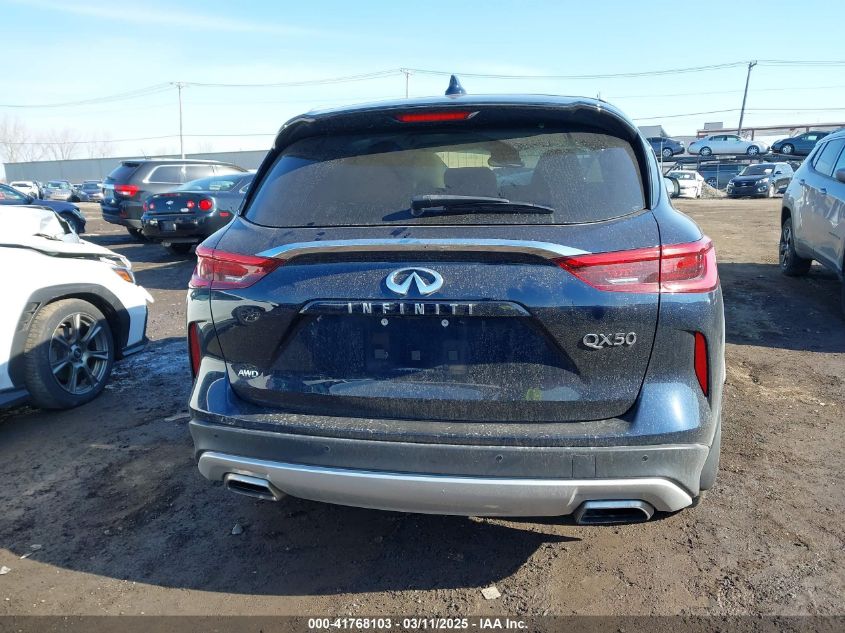 2020 Infiniti Qx50 Luxe Awd VIN: 3PCAJ5M31LF114548 Lot: 41768103