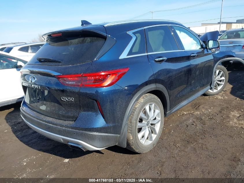 2020 Infiniti Qx50 Luxe Awd VIN: 3PCAJ5M31LF114548 Lot: 41768103