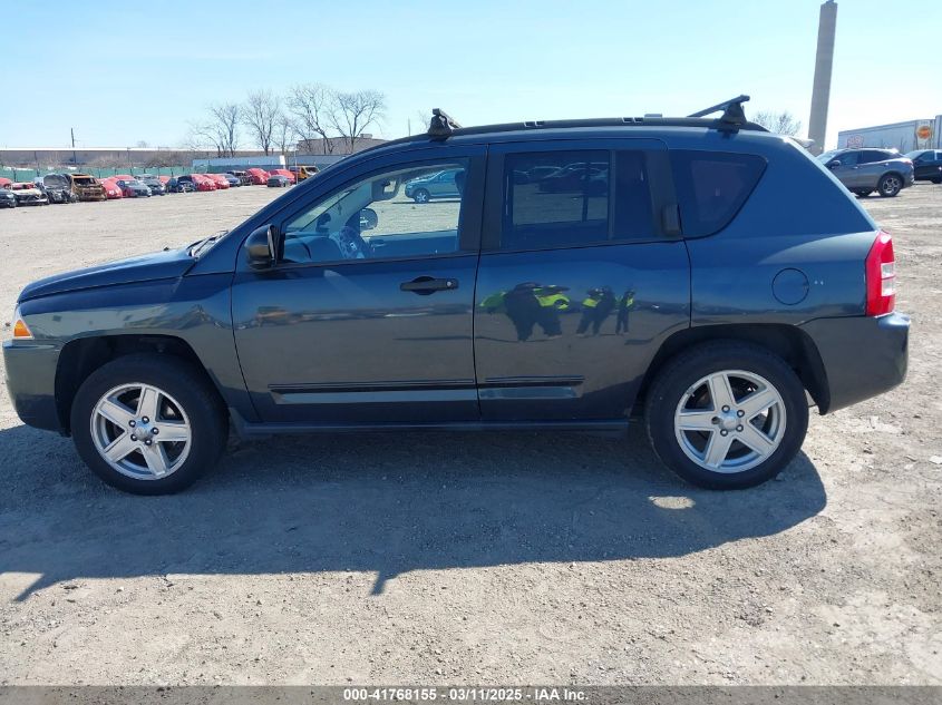 2008 Jeep Compass Sport VIN: 1J8FF47W58D714715 Lot: 41768155