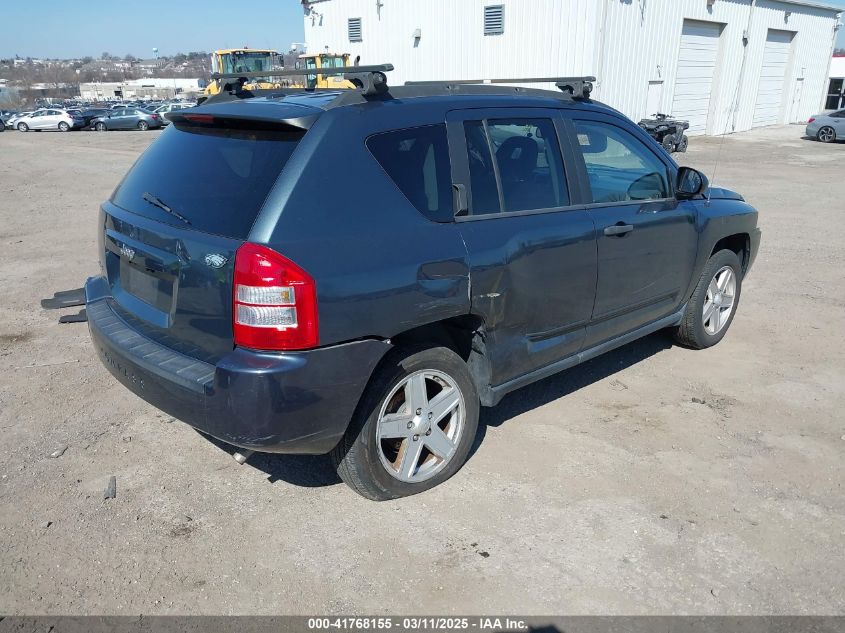 2008 Jeep Compass Sport VIN: 1J8FF47W58D714715 Lot: 41768155