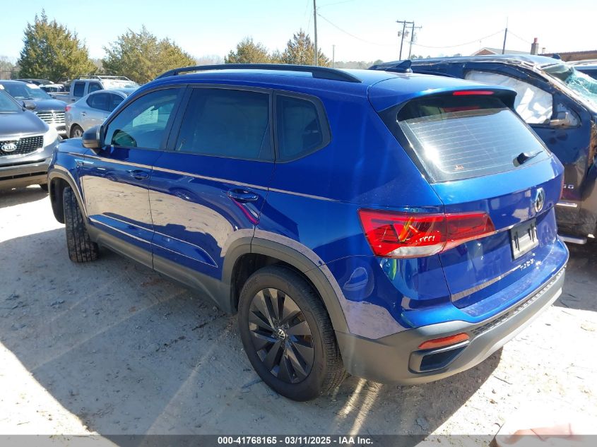 2022 Volkswagen Taos 1.5T S VIN: 3VVAX7B23NM065454 Lot: 41768165