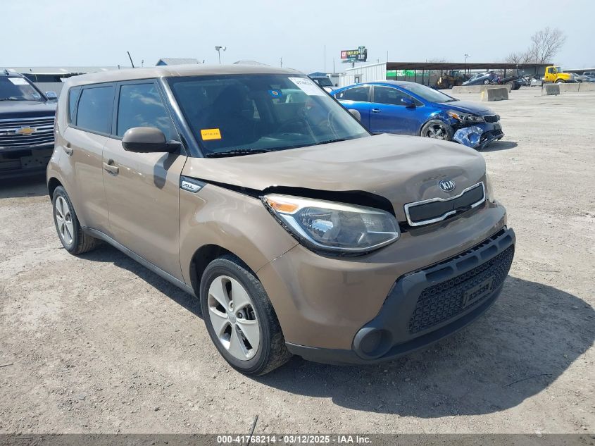 2015 Kia Soul VIN: KNDJN2A29F7217550 Lot: 41768214