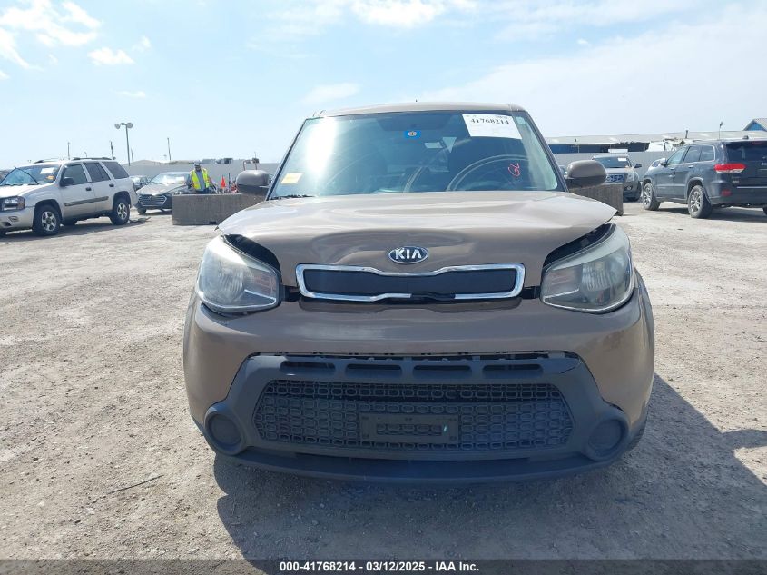 2015 Kia Soul VIN: KNDJN2A29F7217550 Lot: 41768214