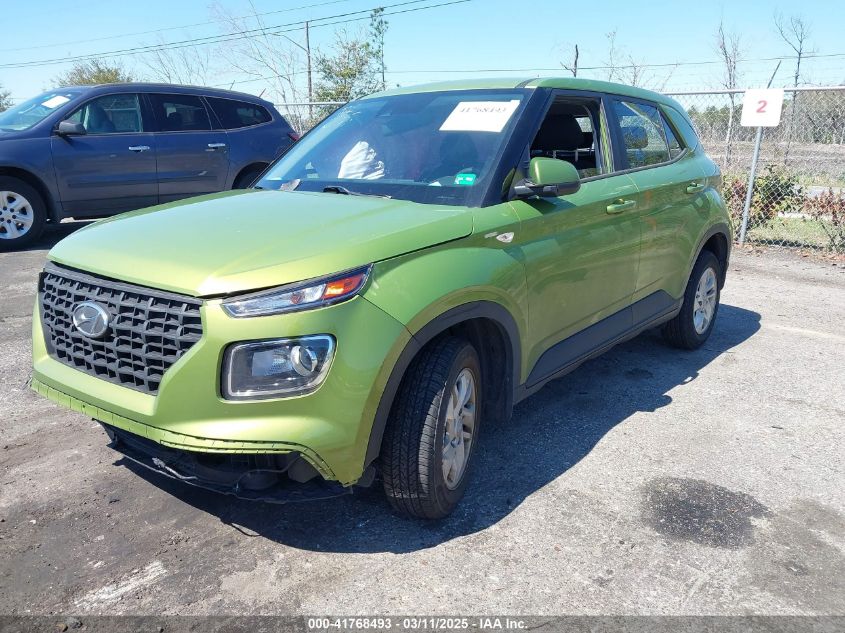 2021 Hyundai Venue Se VIN: KMHRB8A32MU114794 Lot: 41768493