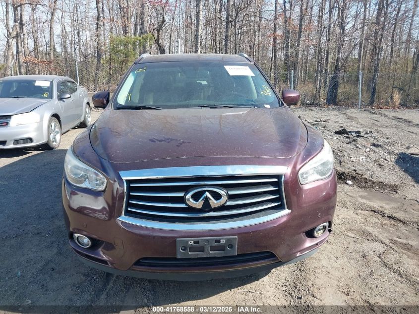 2013 Infiniti Jx35 VIN: 5N1AL0MM8DC317727 Lot: 41768558