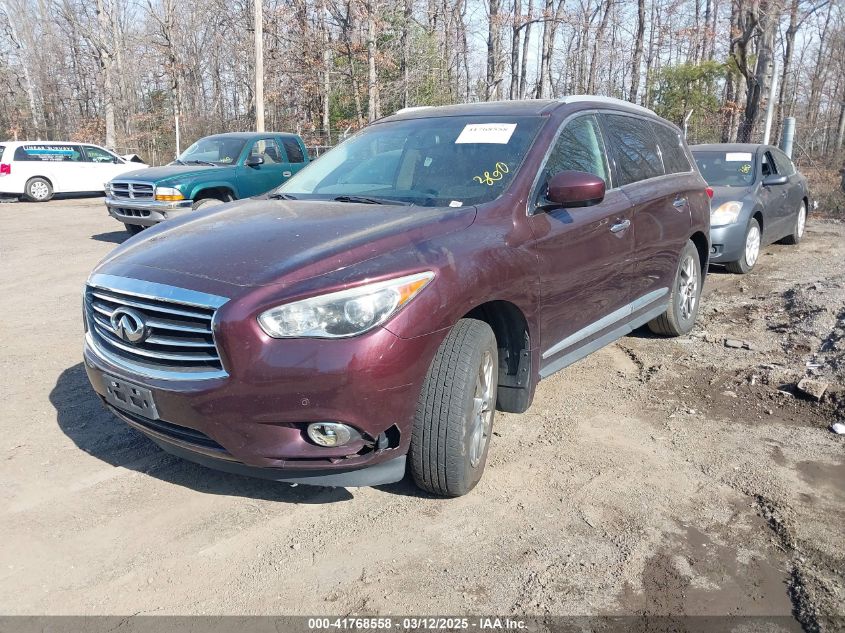 2013 Infiniti Jx35 VIN: 5N1AL0MM8DC317727 Lot: 41768558