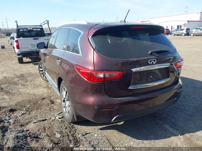 2013 Infiniti Jx35 VIN: 5N1AL0MM8DC317727 Lot: 41768558