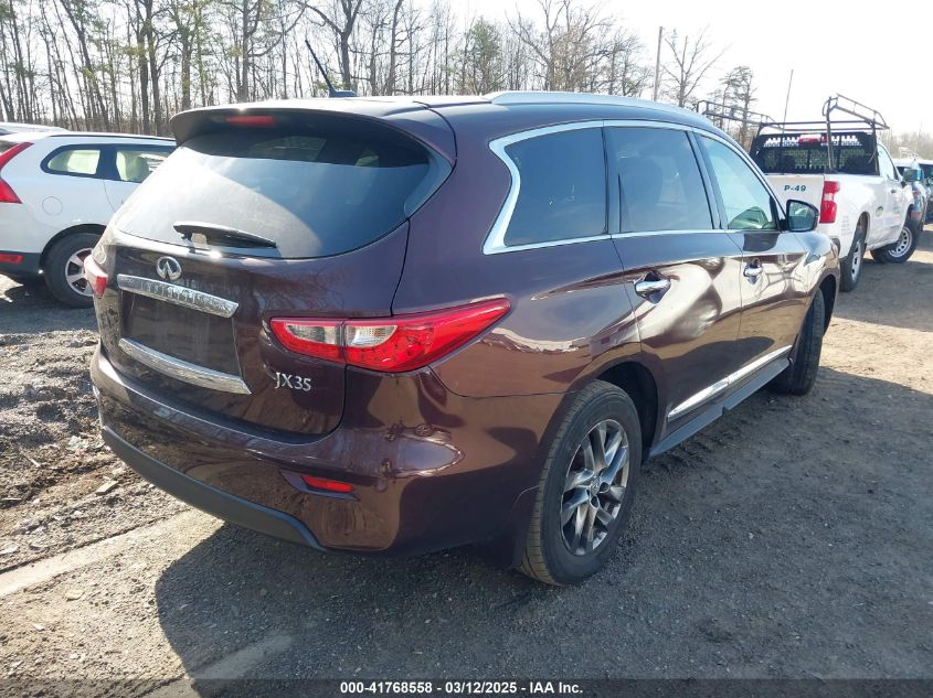 2013 Infiniti Jx35 VIN: 5N1AL0MM8DC317727 Lot: 41768558