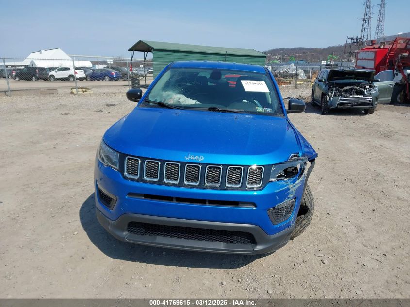 2020 Jeep Compass Sport 4X4 VIN: 3C4NJDAB0LT142611 Lot: 41769615