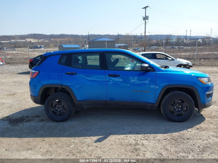 2020 Jeep Compass Sport 4X4 VIN: 3C4NJDAB0LT142611 Lot: 41769615