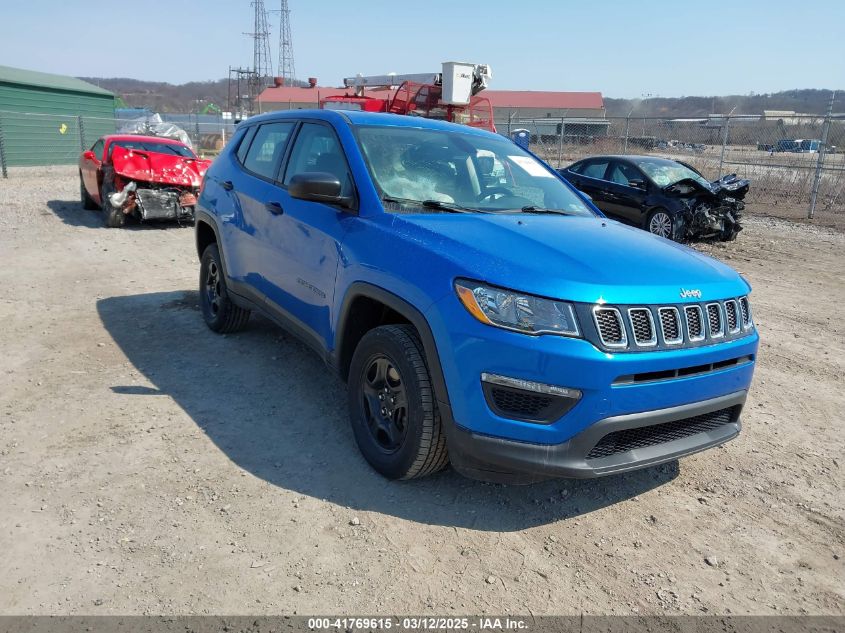 2020 Jeep Compass Sport 4X4 VIN: 3C4NJDAB0LT142611 Lot: 41769615