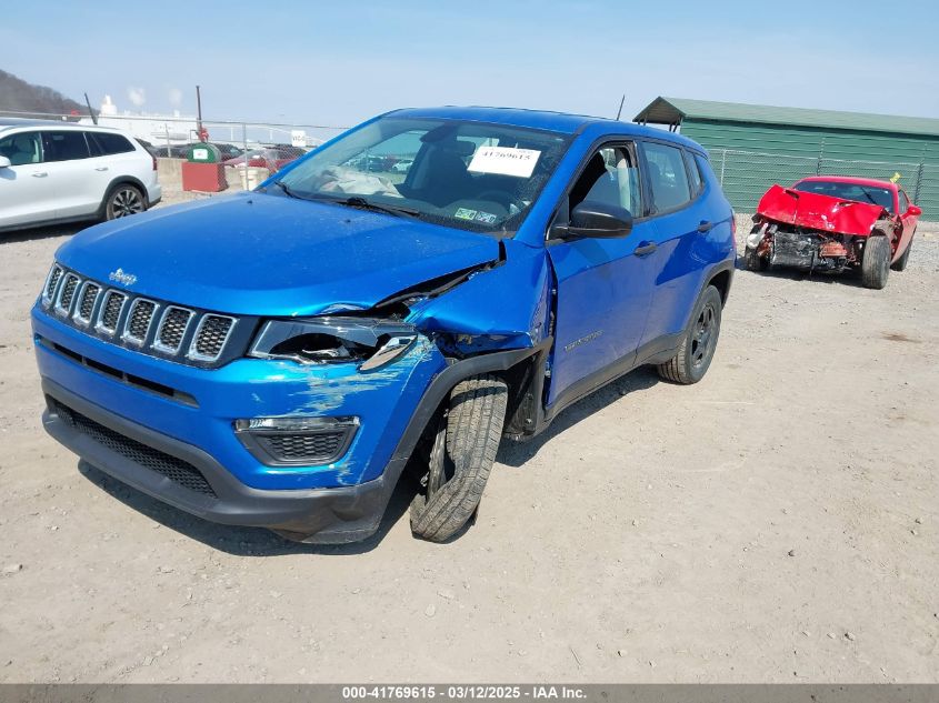 2020 Jeep Compass Sport 4X4 VIN: 3C4NJDAB0LT142611 Lot: 41769615