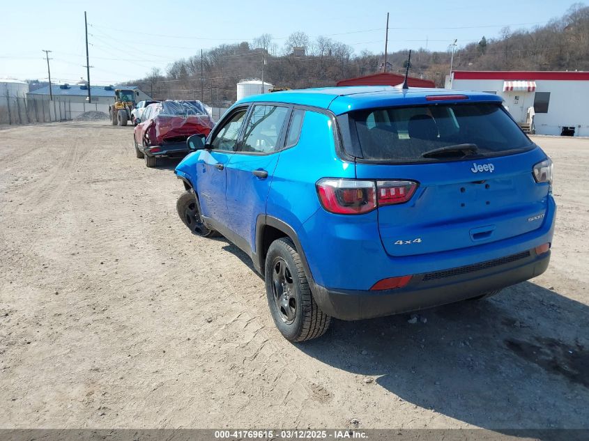 2020 Jeep Compass Sport 4X4 VIN: 3C4NJDAB0LT142611 Lot: 41769615