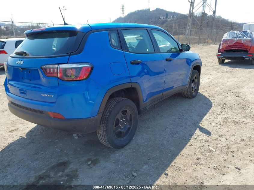 2020 Jeep Compass Sport 4X4 VIN: 3C4NJDAB0LT142611 Lot: 41769615