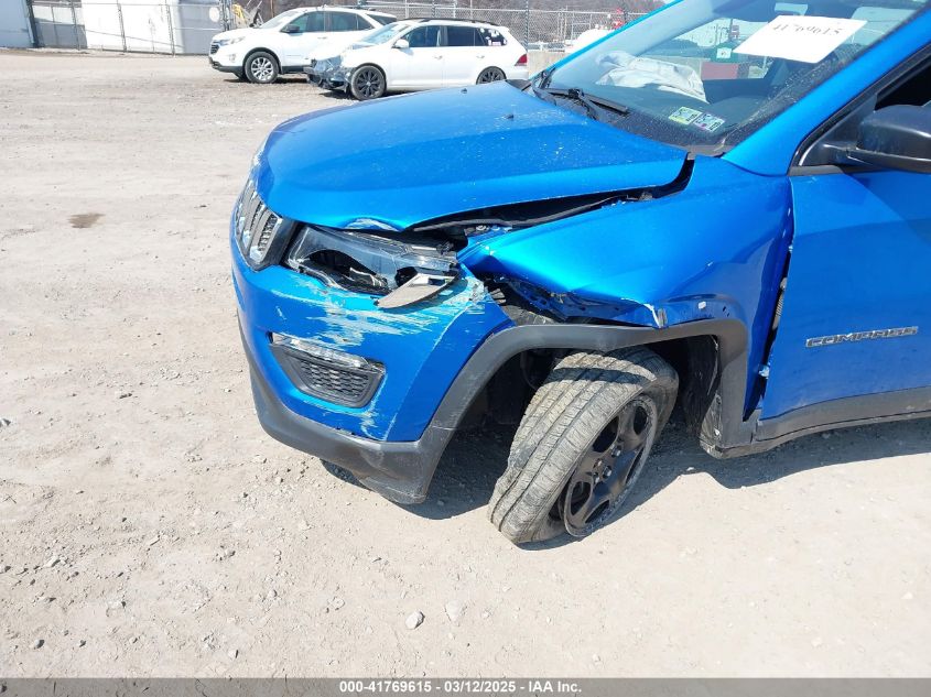 2020 Jeep Compass Sport 4X4 VIN: 3C4NJDAB0LT142611 Lot: 41769615