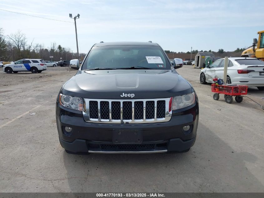 2012 Jeep Grand Cherokee Overland VIN: 1C4RJFCT5CC222579 Lot: 41770193