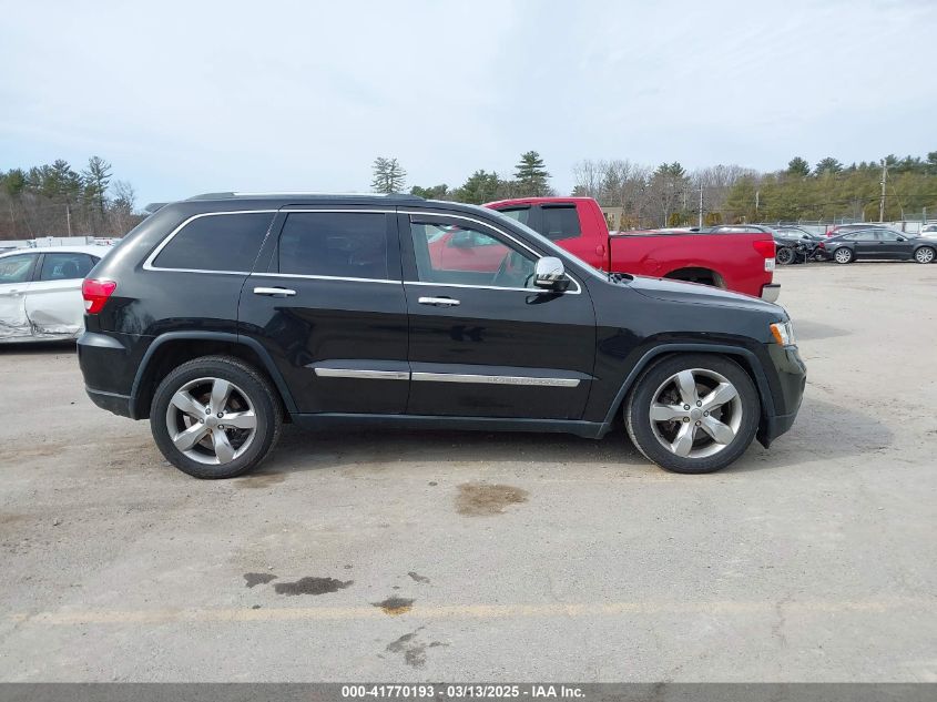 2012 Jeep Grand Cherokee Overland VIN: 1C4RJFCT5CC222579 Lot: 41770193