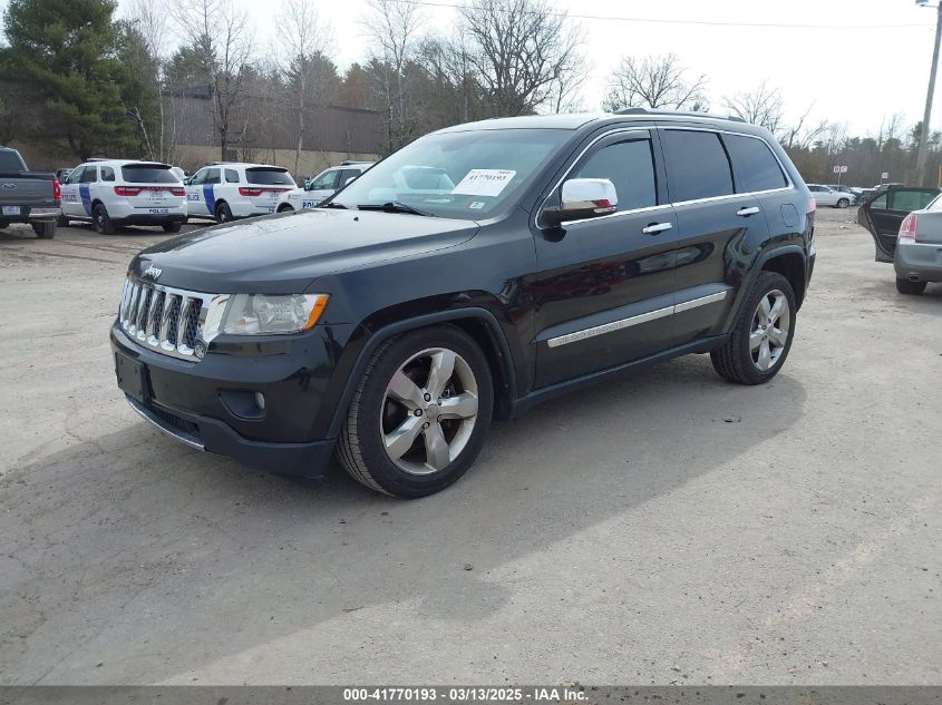 2012 Jeep Grand Cherokee Overland VIN: 1C4RJFCT5CC222579 Lot: 41770193