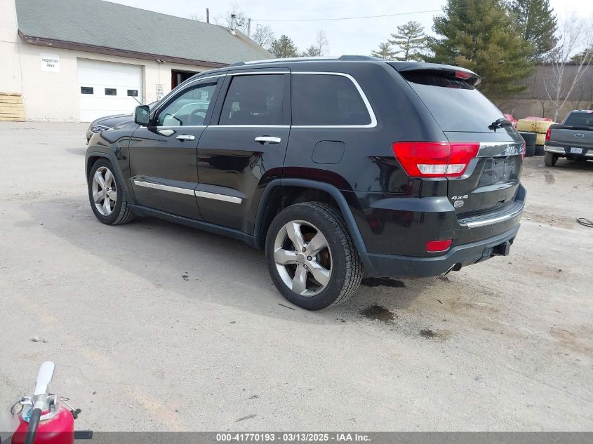 2012 Jeep Grand Cherokee Overland VIN: 1C4RJFCT5CC222579 Lot: 41770193