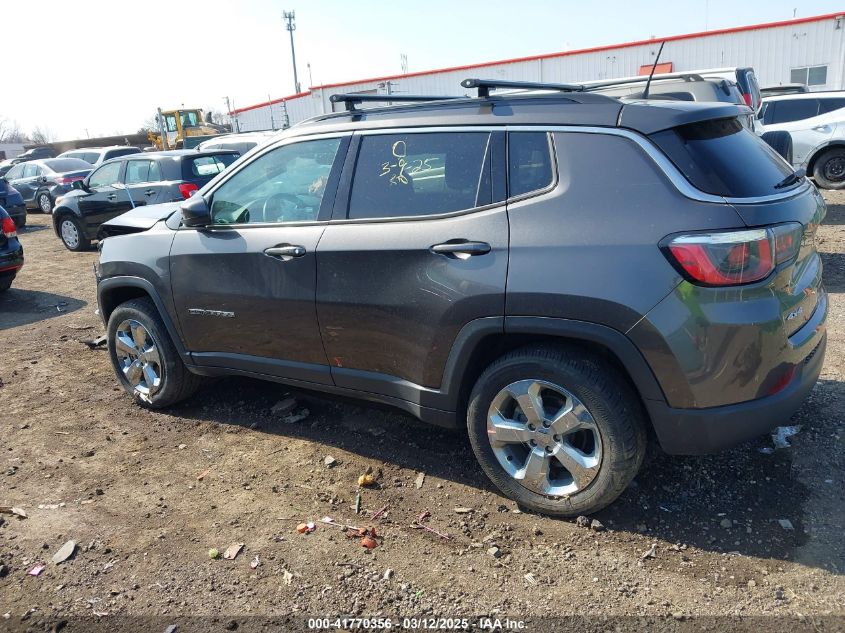 2018 Jeep Compass Latitude 4X4 VIN: 3C4NJDBBXJT117436 Lot: 41770356