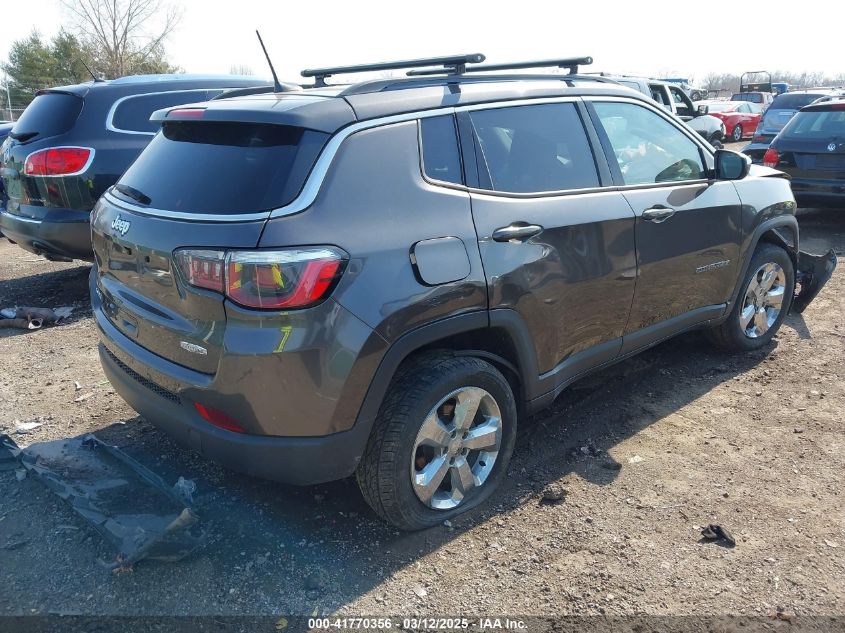 2018 Jeep Compass Latitude 4X4 VIN: 3C4NJDBBXJT117436 Lot: 41770356