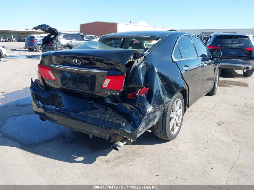 2008 Lexus Es 350 VIN: JTHBJ46G582271541 Lot: 41770412