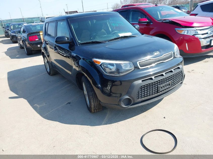 2016 Kia Soul VIN: KNDJN2A29G7349368 Lot: 41770987