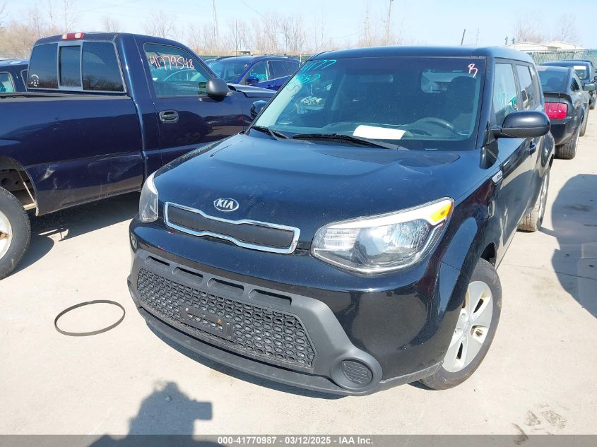 2016 Kia Soul VIN: KNDJN2A29G7349368 Lot: 41770987