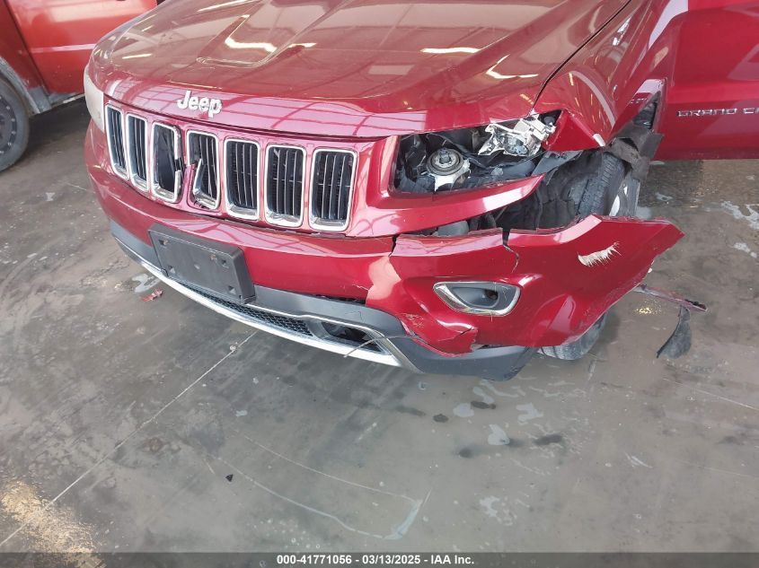 2014 Jeep Grand Cherokee Limited VIN: 1C4RJFBG5EC408887 Lot: 41771056