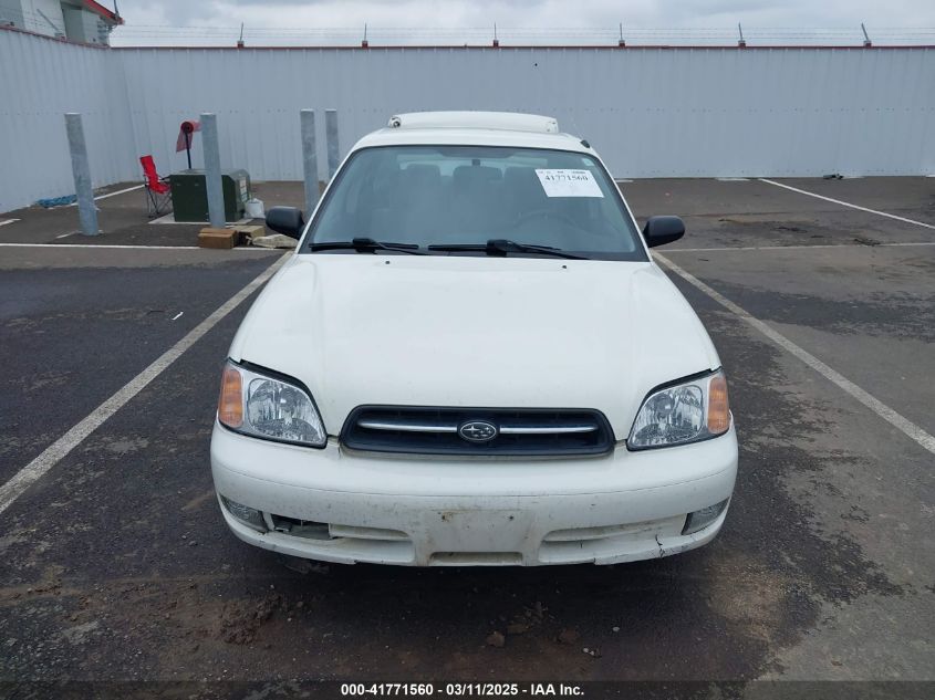 2001 Subaru Legacy L VIN: 4S3BE635217205767 Lot: 41771560