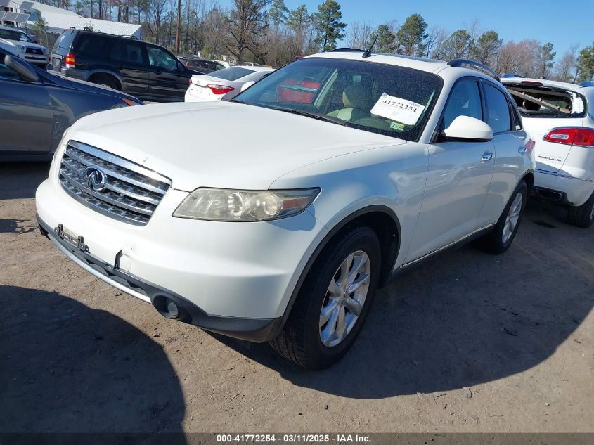 2006 Infiniti Fx35 VIN: JNRAS08U26X104477 Lot: 41772254