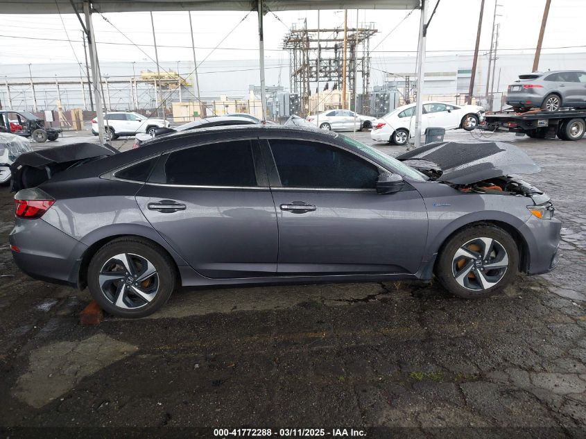 2022 Honda Insight Ex VIN: 19XZE4F52NE009235 Lot: 41772288