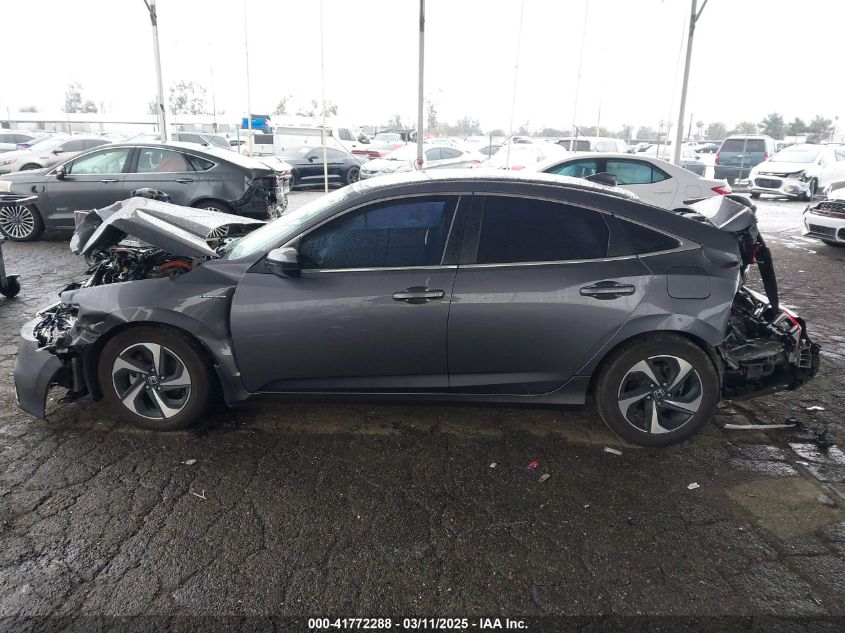 2022 Honda Insight Ex VIN: 19XZE4F52NE009235 Lot: 41772288