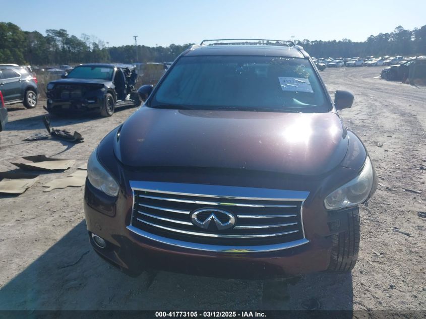 2013 Infiniti Jx35 VIN: 5N1AL0MN6DC331974 Lot: 41773105