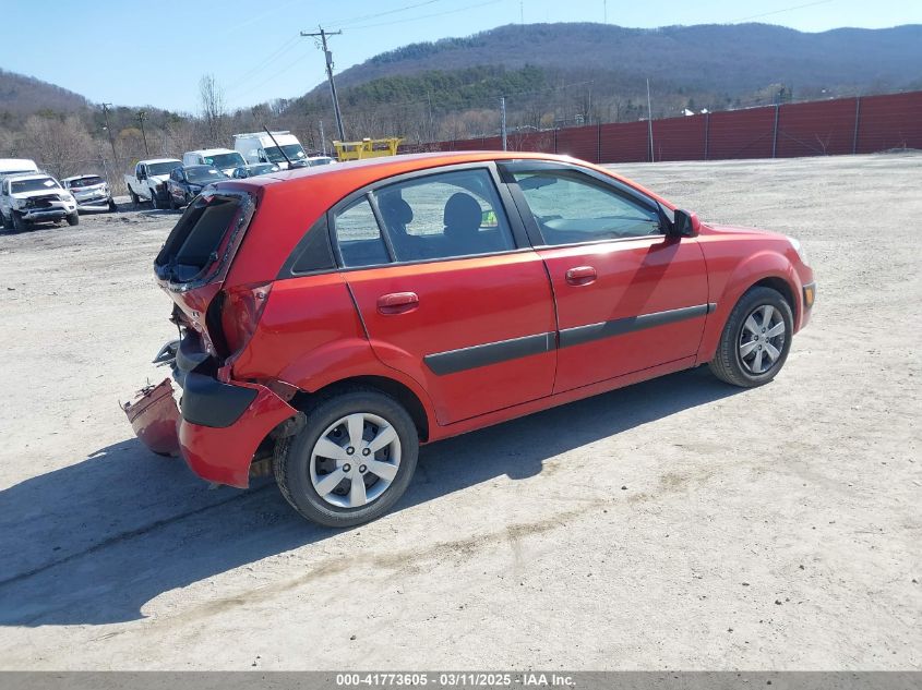 2009 Kia Rio5 Lx VIN: KNADE243896587493 Lot: 41773605