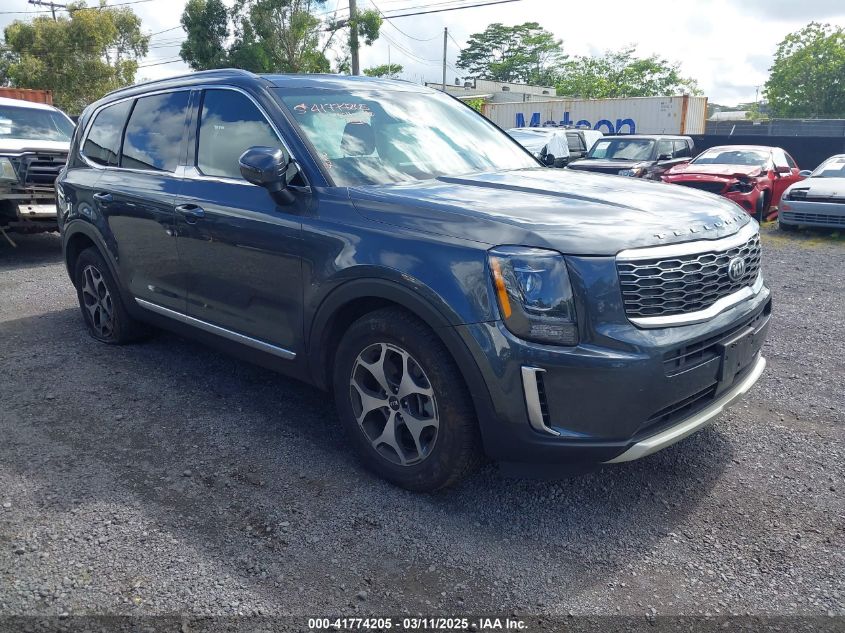 2020 Kia Telluride Ex VIN: 5XYP3DHC8LG002833 Lot: 41774205