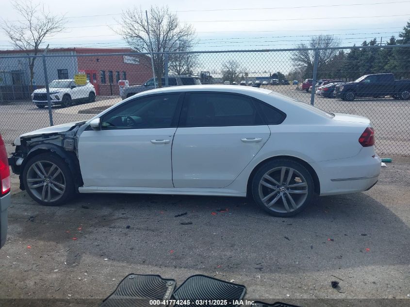 2018 Volkswagen Passat 2.0T R-Line/2.0T S VIN: 1VWAA7A37JC028782 Lot: 41774245