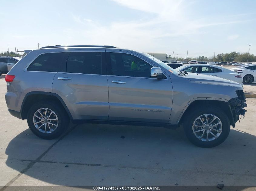 2015 Jeep Grand Cherokee Limited VIN: 1C4RJEBG2FC615636 Lot: 41774337