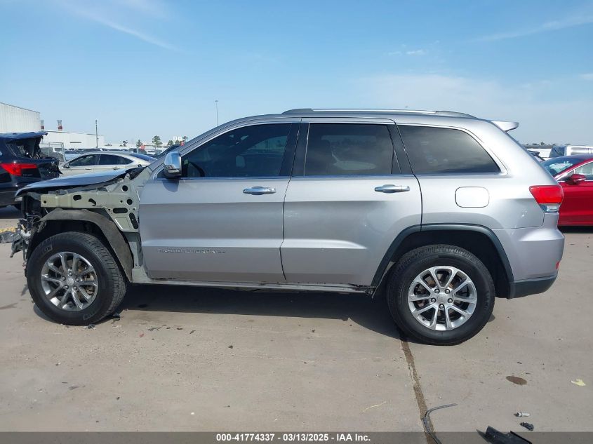 2015 Jeep Grand Cherokee Limited VIN: 1C4RJEBG2FC615636 Lot: 41774337