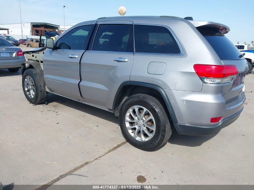 2015 Jeep Grand Cherokee Limited VIN: 1C4RJEBG2FC615636 Lot: 41774337