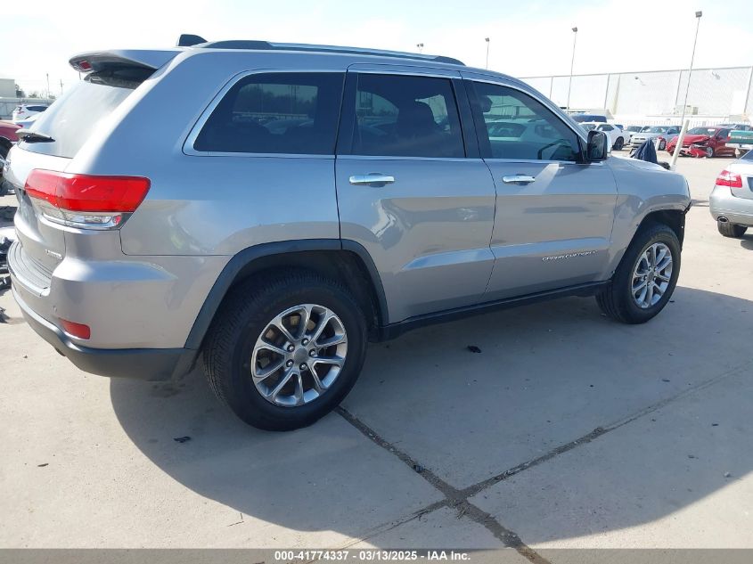 2015 Jeep Grand Cherokee Limited VIN: 1C4RJEBG2FC615636 Lot: 41774337