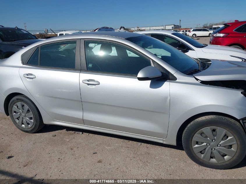 2020 Kia Rio S VIN: 3KPA24AD5LE307716 Lot: 41774665