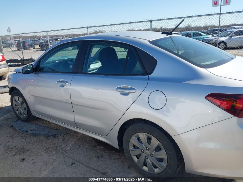 2020 Kia Rio S VIN: 3KPA24AD5LE307716 Lot: 41774665