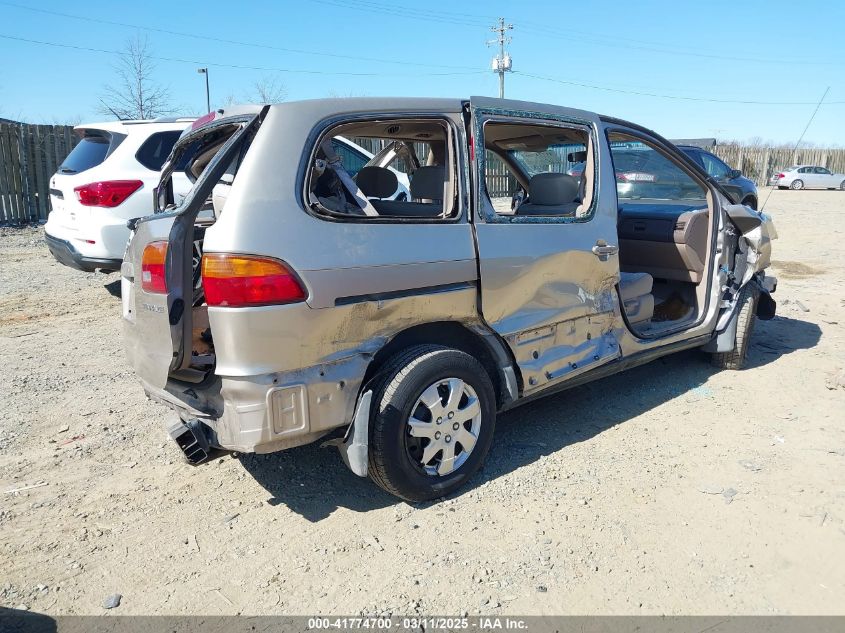 2000 Toyota Sienna Ce VIN: 4T3ZF19CXYU187635 Lot: 41774700