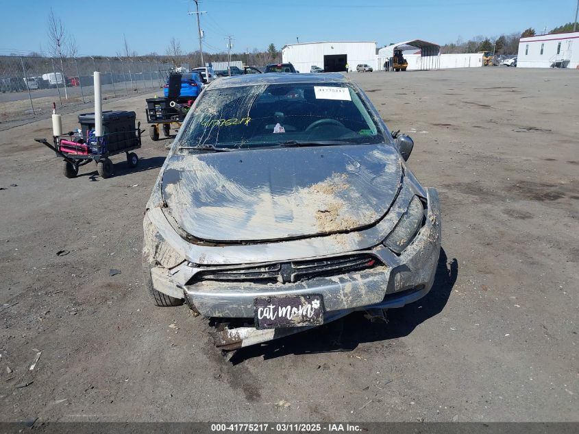 2015 Dodge Dart Sxt VIN: 1C3CDFBB2FD309722 Lot: 41775217