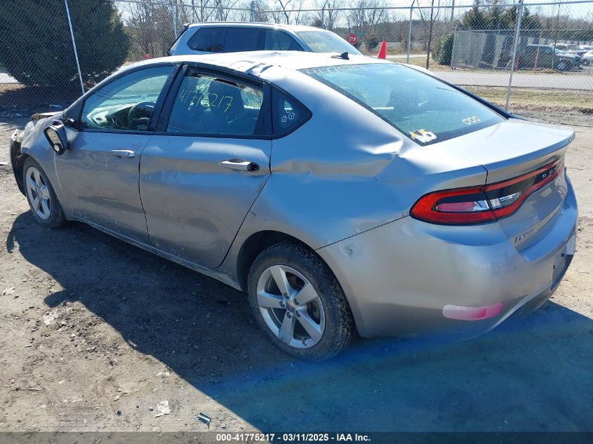 2015 Dodge Dart Sxt VIN: 1C3CDFBB2FD309722 Lot: 41775217